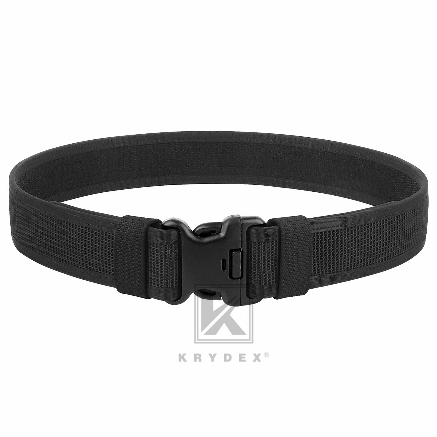 Krydex Police Duty Belt 2" Law Enforcement Officer Nylon Outer 1.5" Inner Belt + 6 Keepers