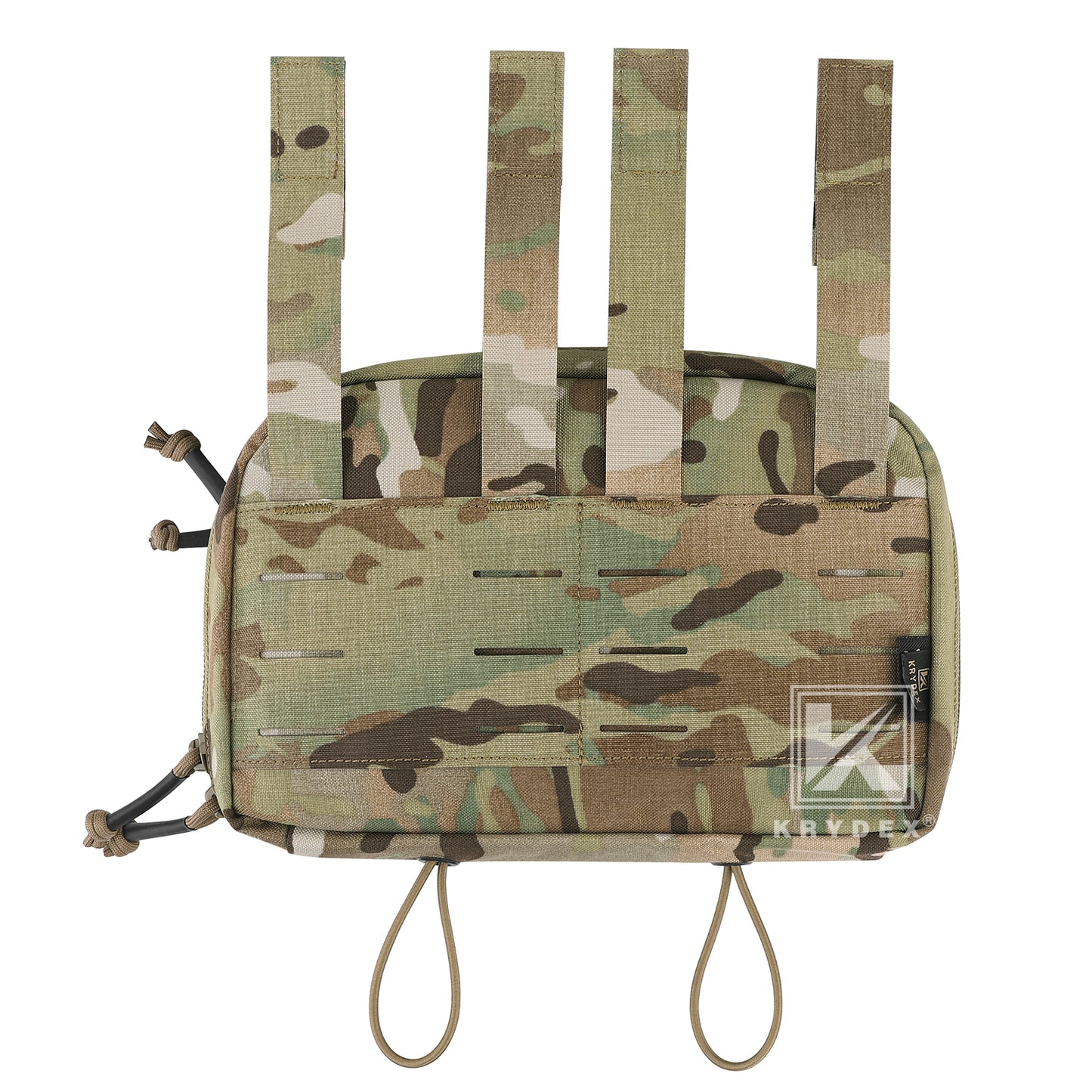 Krydex Tactical GP Pouch Modular MOLLE Utility Pouch Front Pocket for Vest and Chest Rig