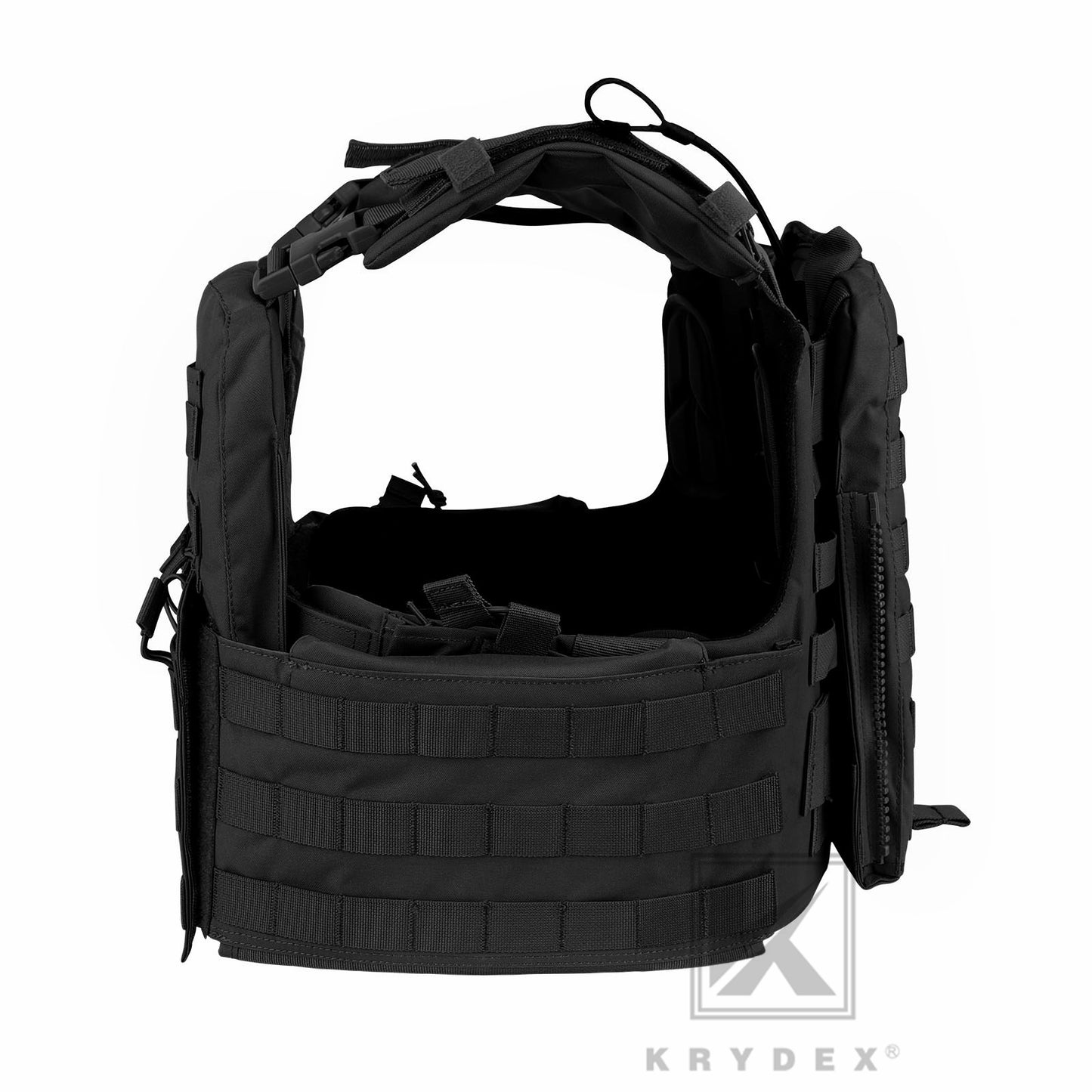 KRYDEX Tactical Plate Carrier Heavy Duty Modular MOLLE Vest