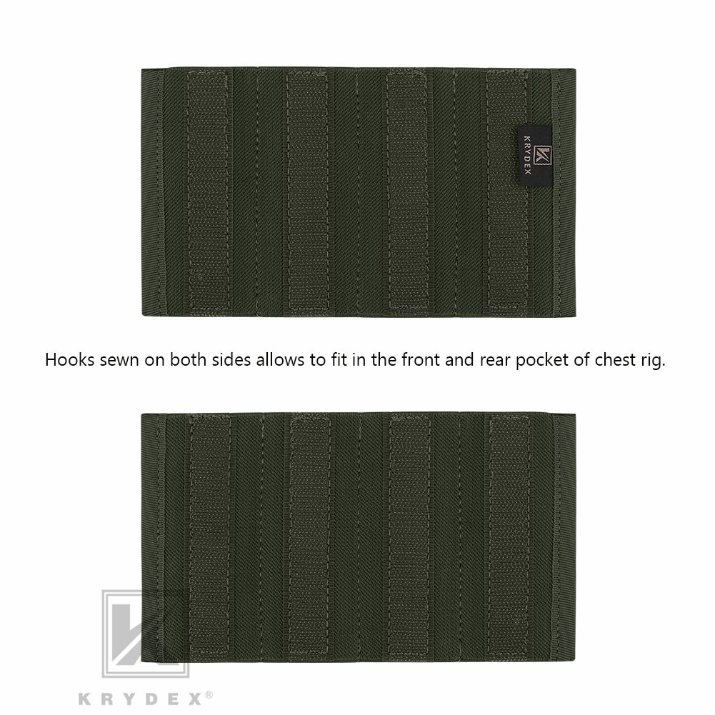 KRYDEX Quadruple Elastic Insert Pouch fit 1911 Mags for MK3 MK4 Chest Rig