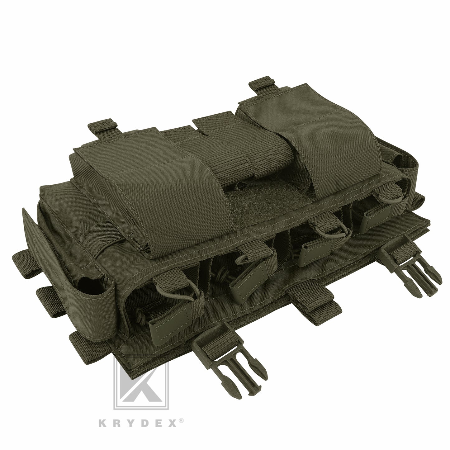 KRYDEX Tactical MF IV Placard 556 & 9mm Magazine Pouch for SCARAB Plate Carrier Vest