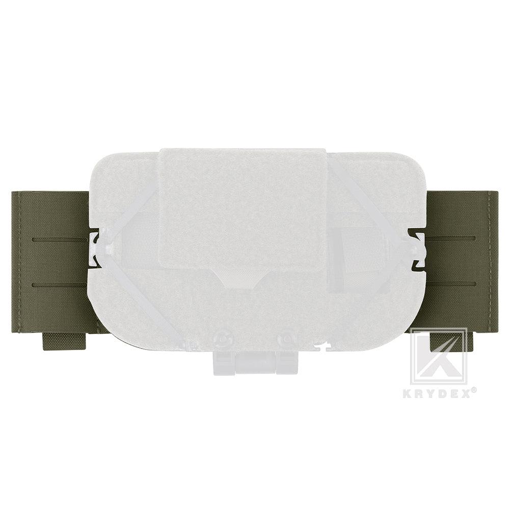 Krydex Tactical Chest Rig MOLLE Panel Front Chest Holder Bridge Phone Mount for D3CR MK3 MK4 UW SOP Rigs