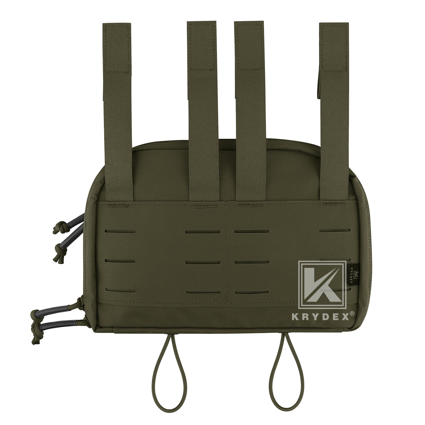 Krydex Tactical GP Pouch Modular MOLLE Utility Pouch Front Pocket for Vest and Chest Rig
