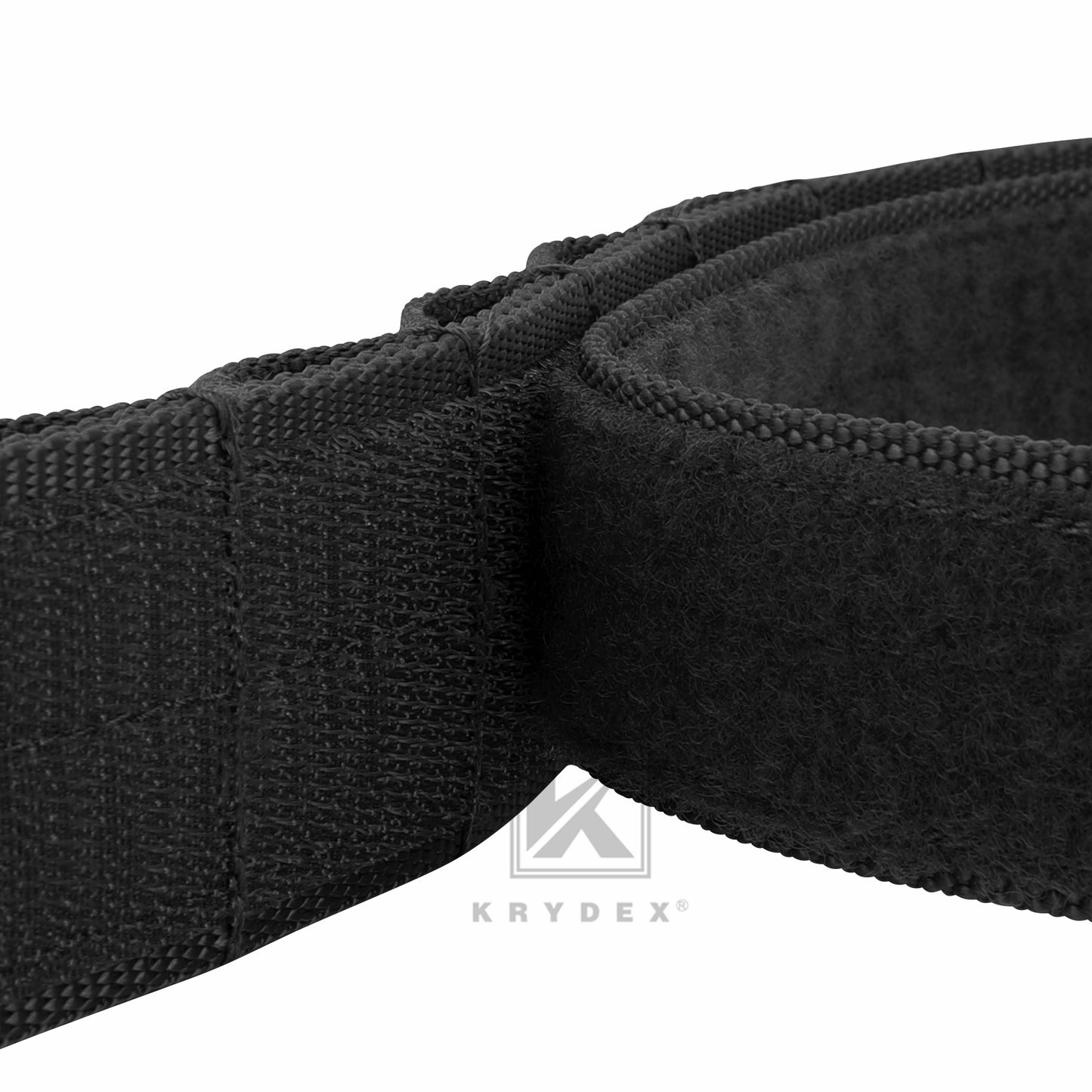 Krydex Tactical EDC Under Belt Hook & Loop Inner Belt 1.5" Duty Concealed Carry Base Belt