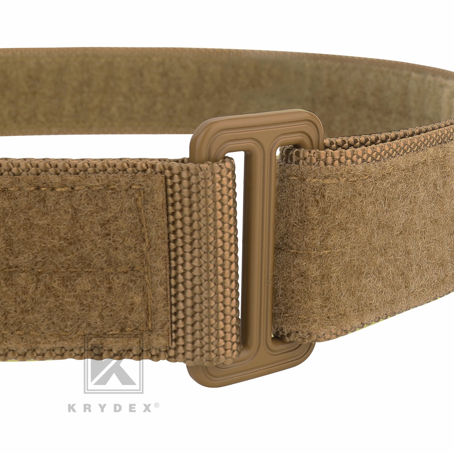 Krydex Tactical EDC Under Belt Hook & Loop Inner Belt 1.5" Duty Concealed Carry Base Belt