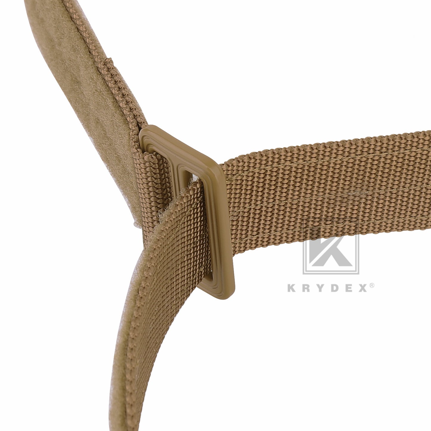 Krydex Tactical EDC Under Belt Hook & Loop Inner Belt 1.5" Duty Concealed Carry Base Belt