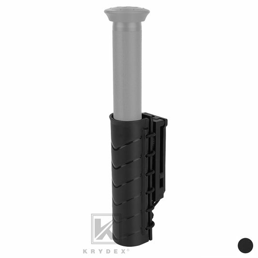 Krydex Baton Holder ASP Sentry Baton Pouch 6.3" - 7.75" - 9.0" - 9.5" Retracted Agent Baton Carry Case 360 Degree Rotating Policy Duty Belt 1.5" - 2.25"