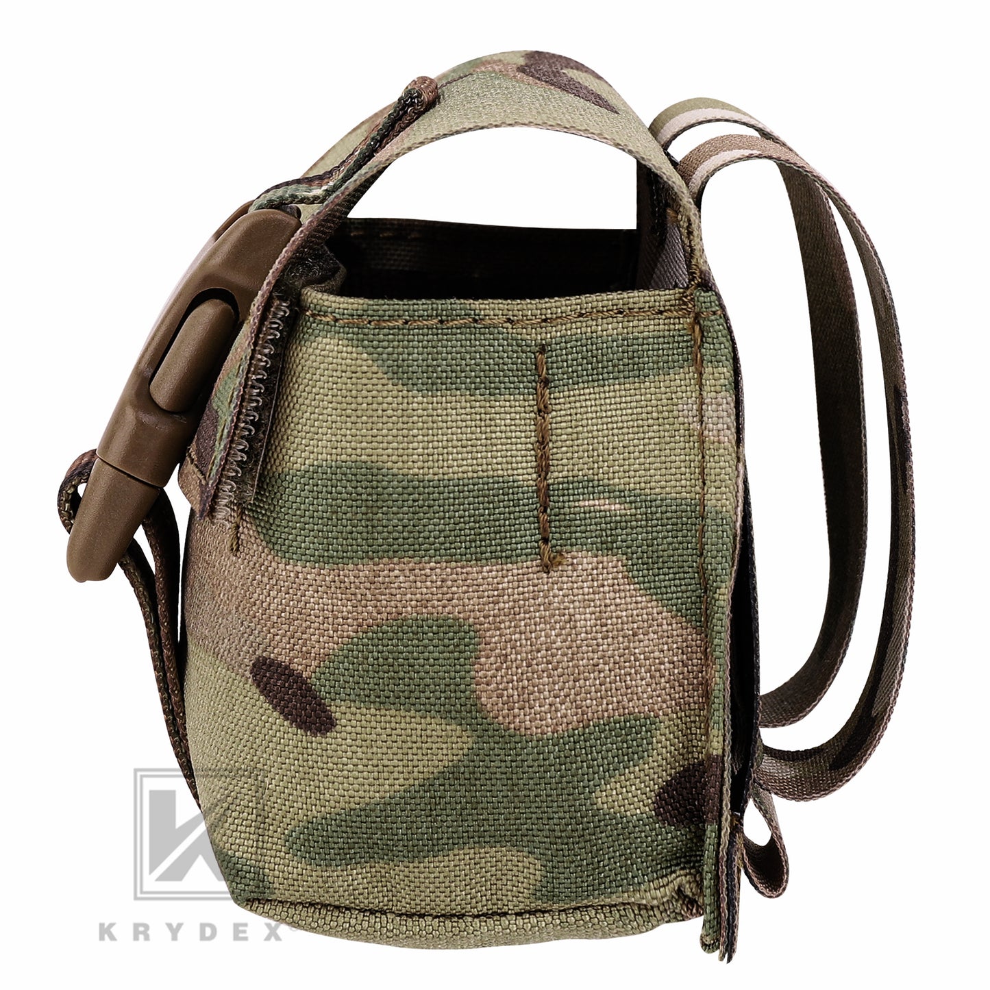 KRYDEX Tactical Frag Grenade Pouch MOLLE PALS & Belt System Small Handy EDC Glove Pouch