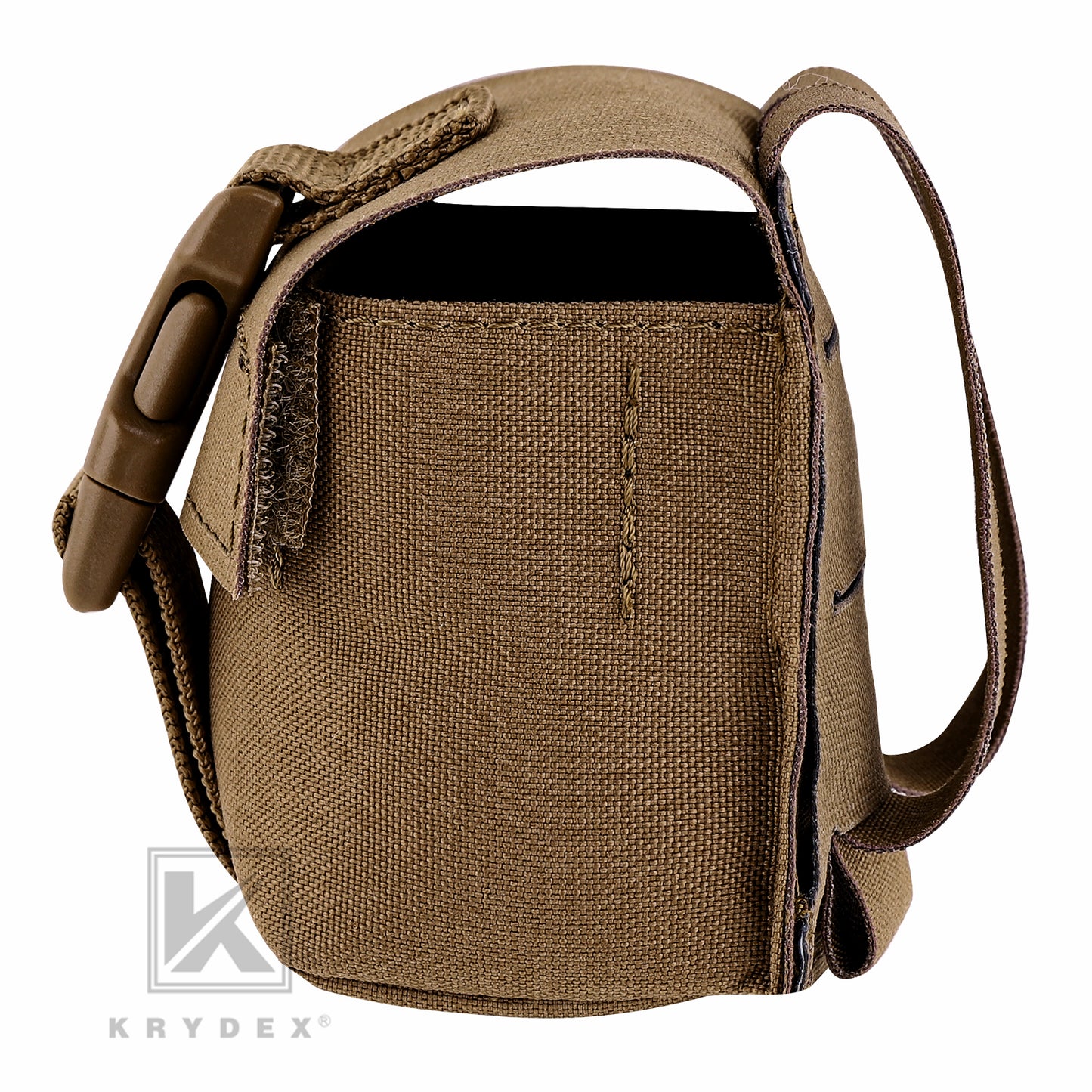 KRYDEX Tactical Frag Grenade Pouch MOLLE PALS & Belt System Small Handy EDC Glove Pouch