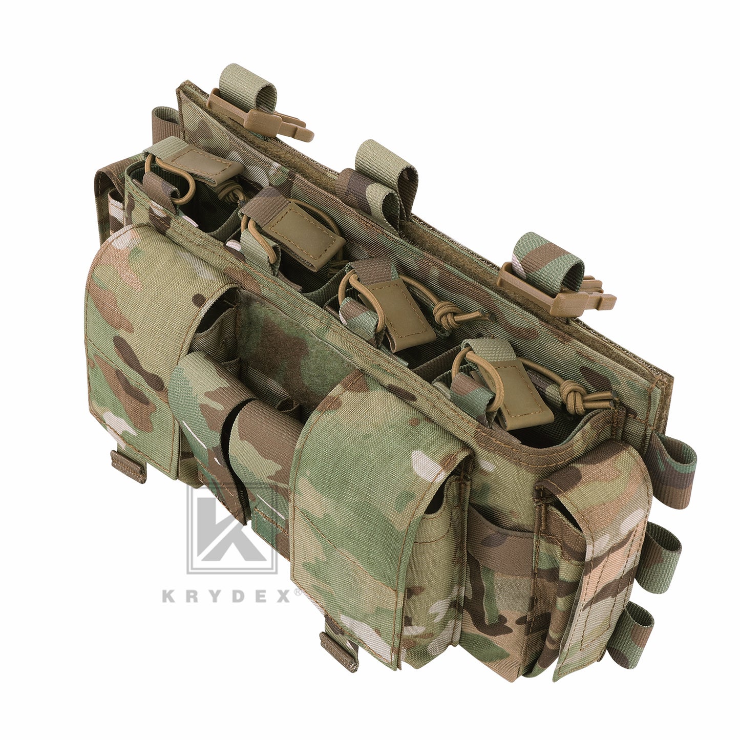 KRYDEX Tactical MF IV Placard 556 & 9mm Magazine Pouch for SCARAB Plate Carrier Vest