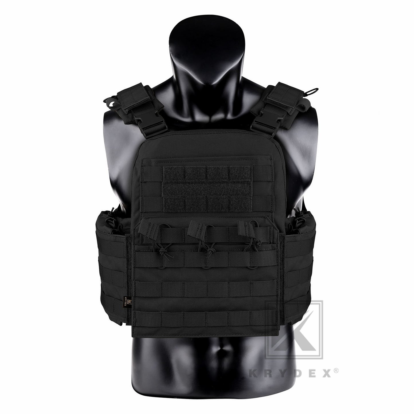 KRYDEX Tactical Plate Carrier Heavy Duty Modular MOLLE Vest
