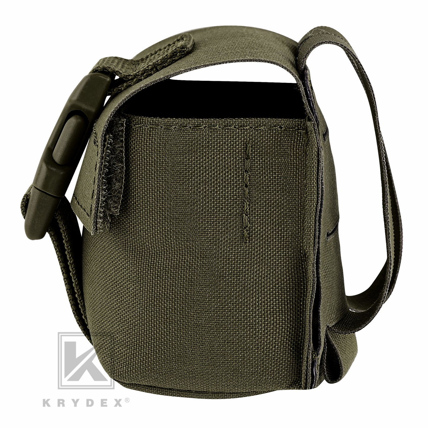 KRYDEX Tactical Frag Grenade Pouch MOLLE PALS & Belt System Small Handy EDC Glove Pouch