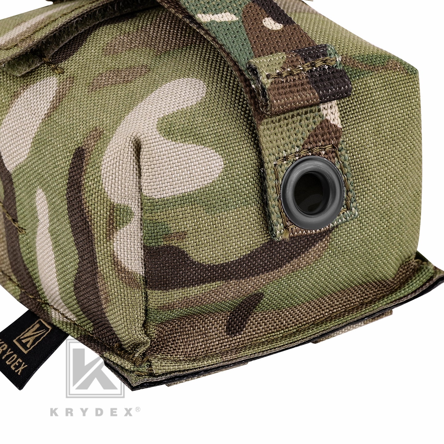 KRYDEX Tactical Frag Grenade Pouch MOLLE PALS & Belt System Small Handy EDC Glove Pouch