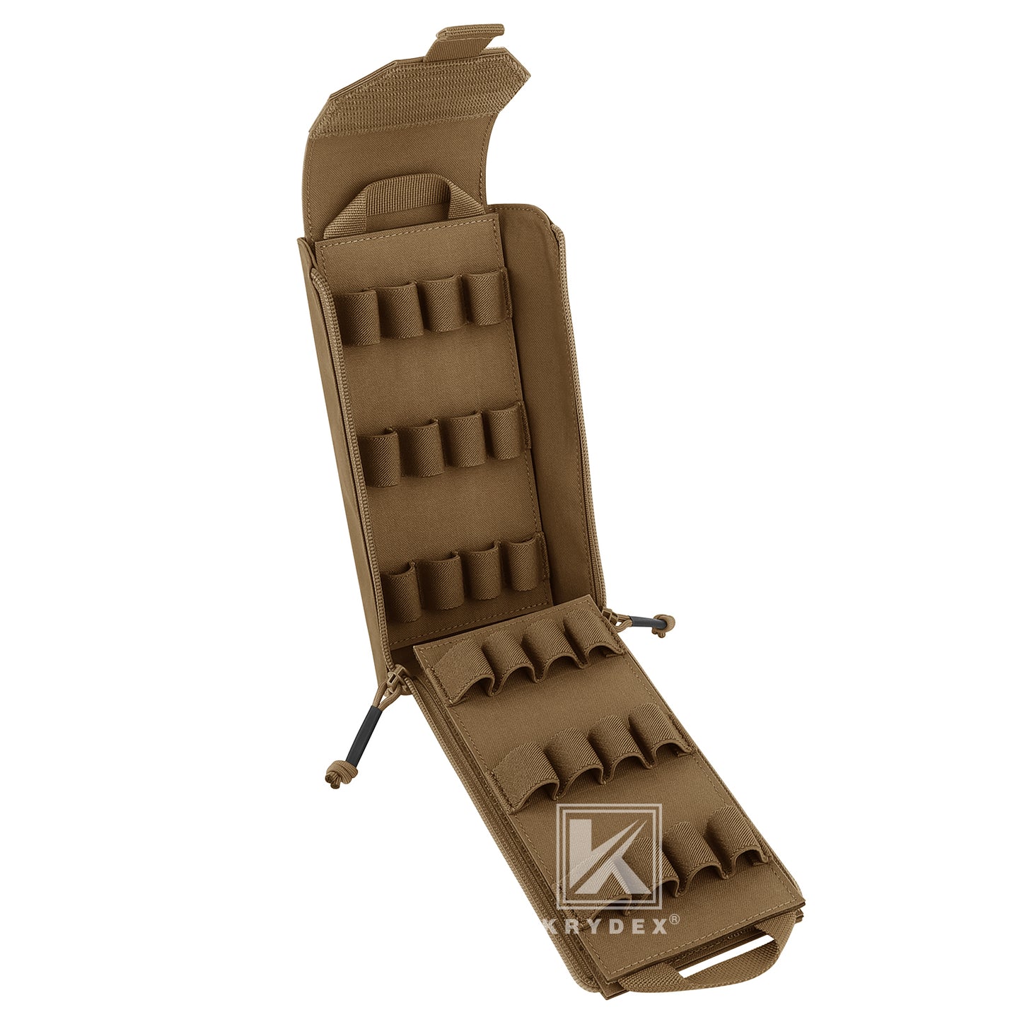 Krydex Tactical Rip Away Shot Shell Holder for 8 Guage 12 Guage Shotgun Cartridge Hunter Ammo Pouch