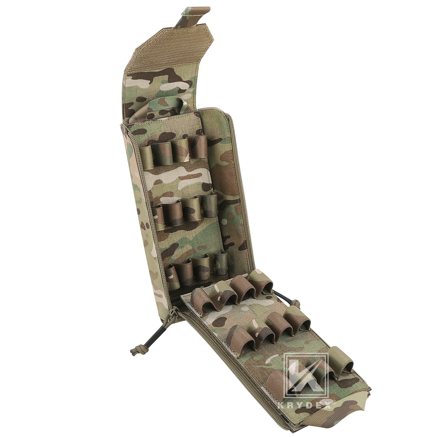 Krydex Tactical Rip Away Shot Shell Holder for 8 Guage 12 Guage Shotgun Cartridge Hunter Ammo Pouch