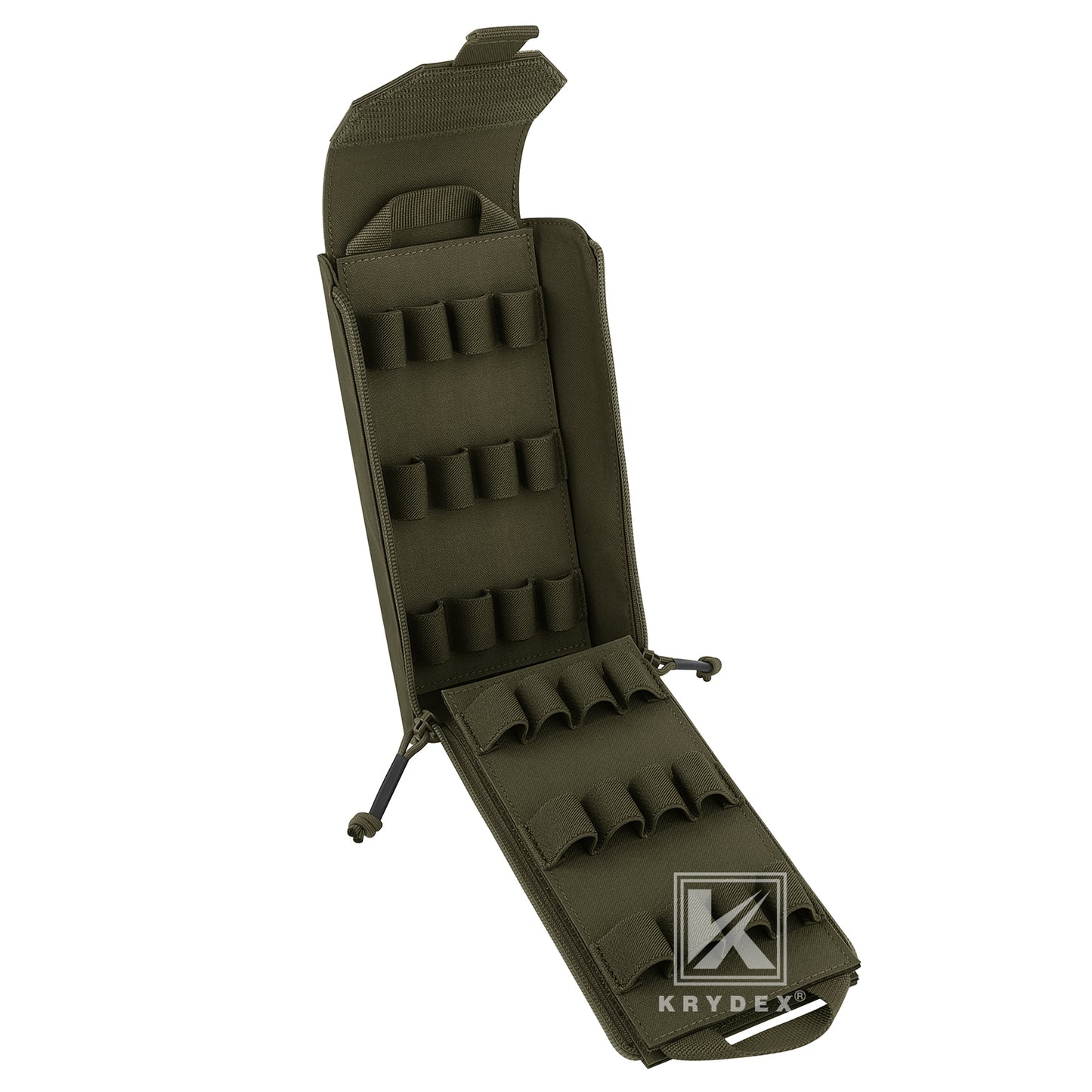 Krydex Tactical Rip Away Shot Shell Holder for 8 Guage 12 Guage Shotgun Cartridge Hunter Ammo Pouch