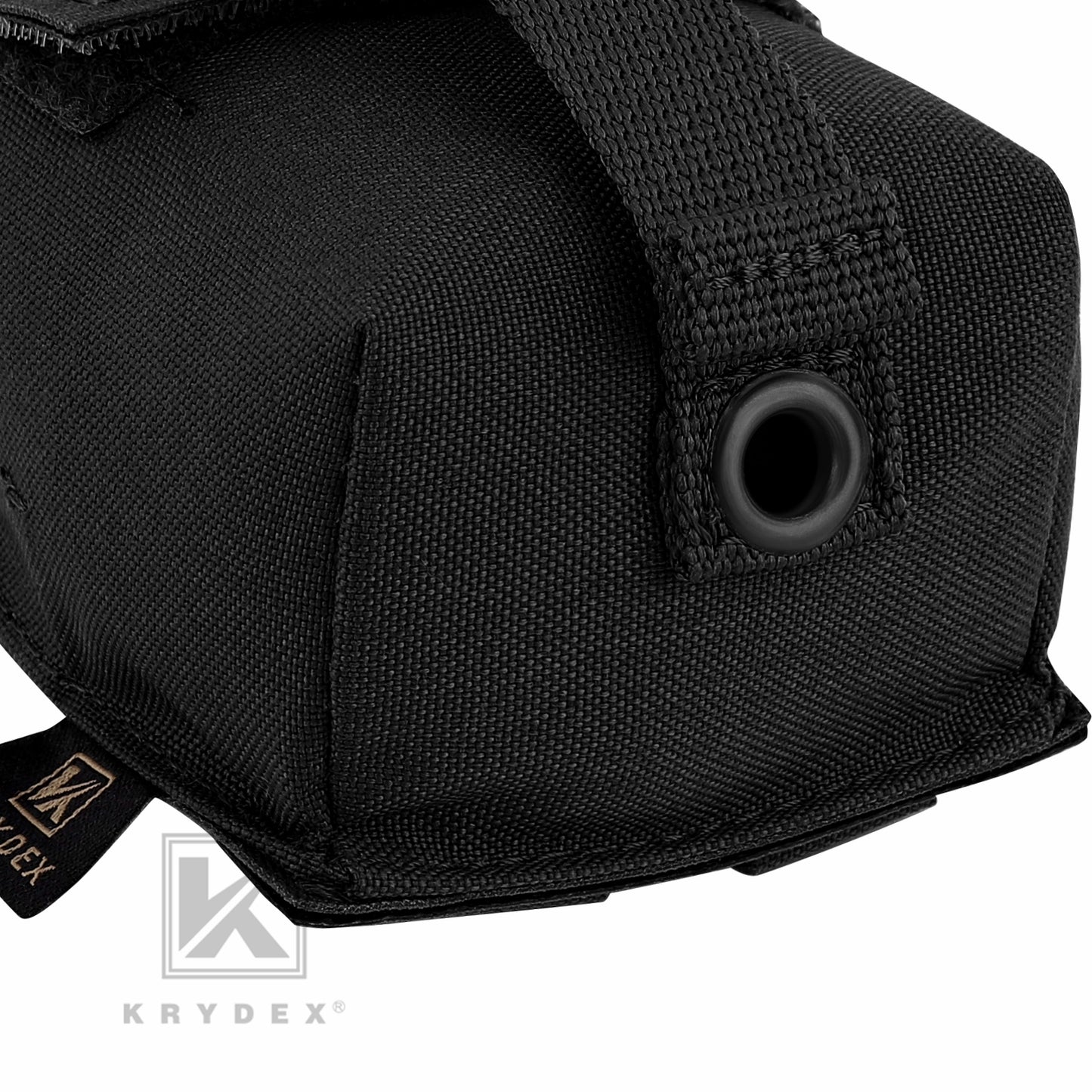 KRYDEX Tactical Frag Grenade Pouch MOLLE PALS & Belt System Small Handy EDC Glove Pouch