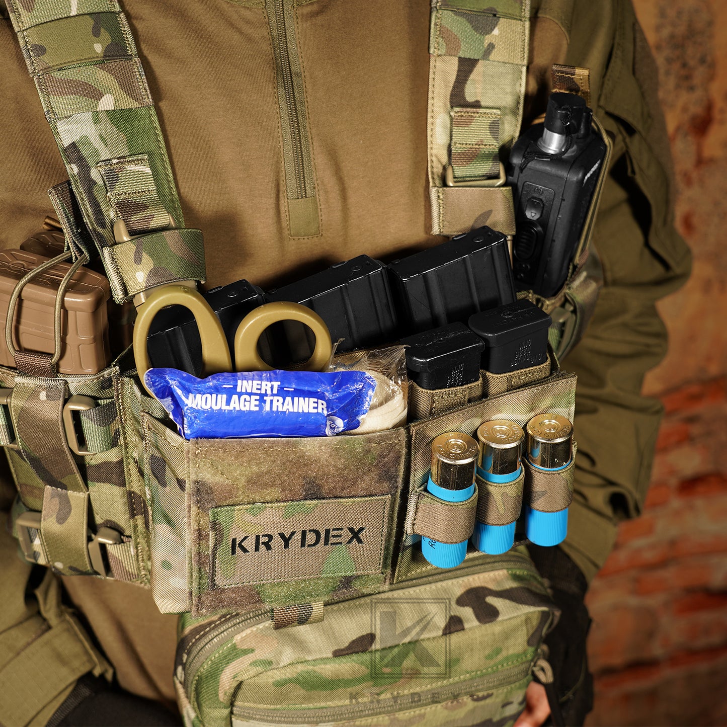 KRYDEX MK3 MK4 Micro Fight Chassis Modular Chest Rig Lightweight Tactical Vest With Magazine Pouches