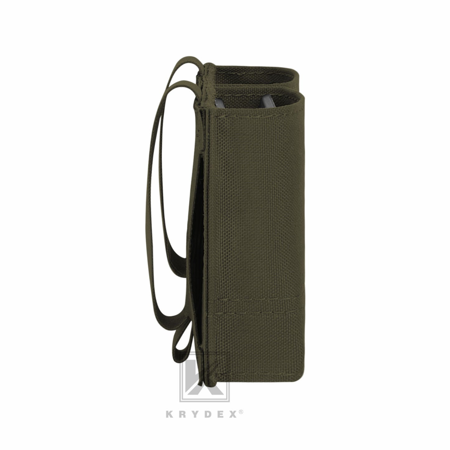 Krydex Tactical 5.56 Double Magazine Pouch M4 Mag Holder Duty Belt & Molle Compatible