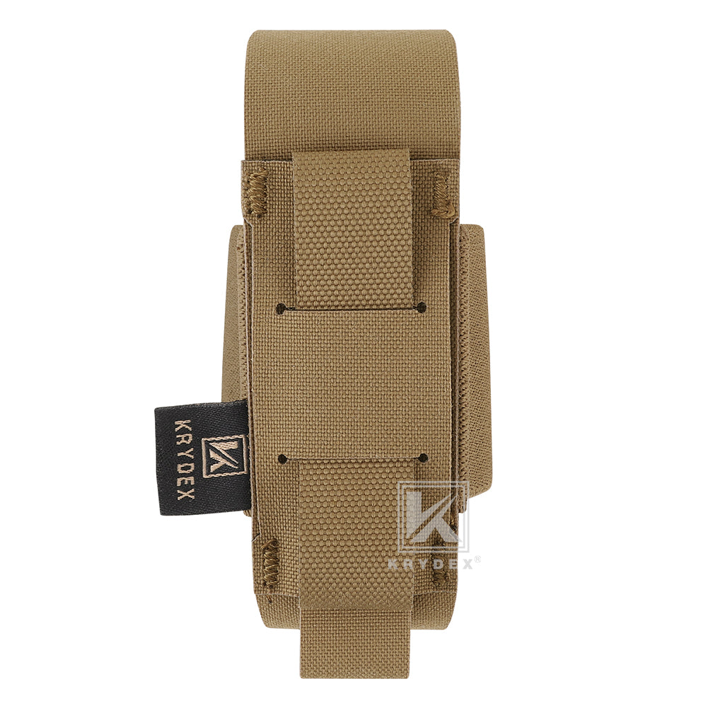 Krydex Tactical Elastic Frag Grenade Pouch MOLLE PALS & Belt system