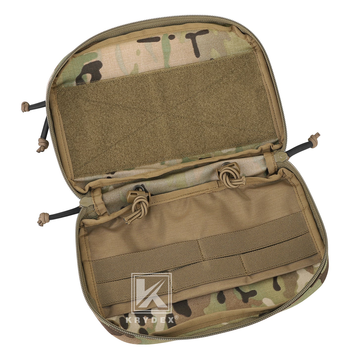 Krydex Tactical GP Pouch Modular MOLLE Utility Pouch Front Pocket for Vest and Chest Rig