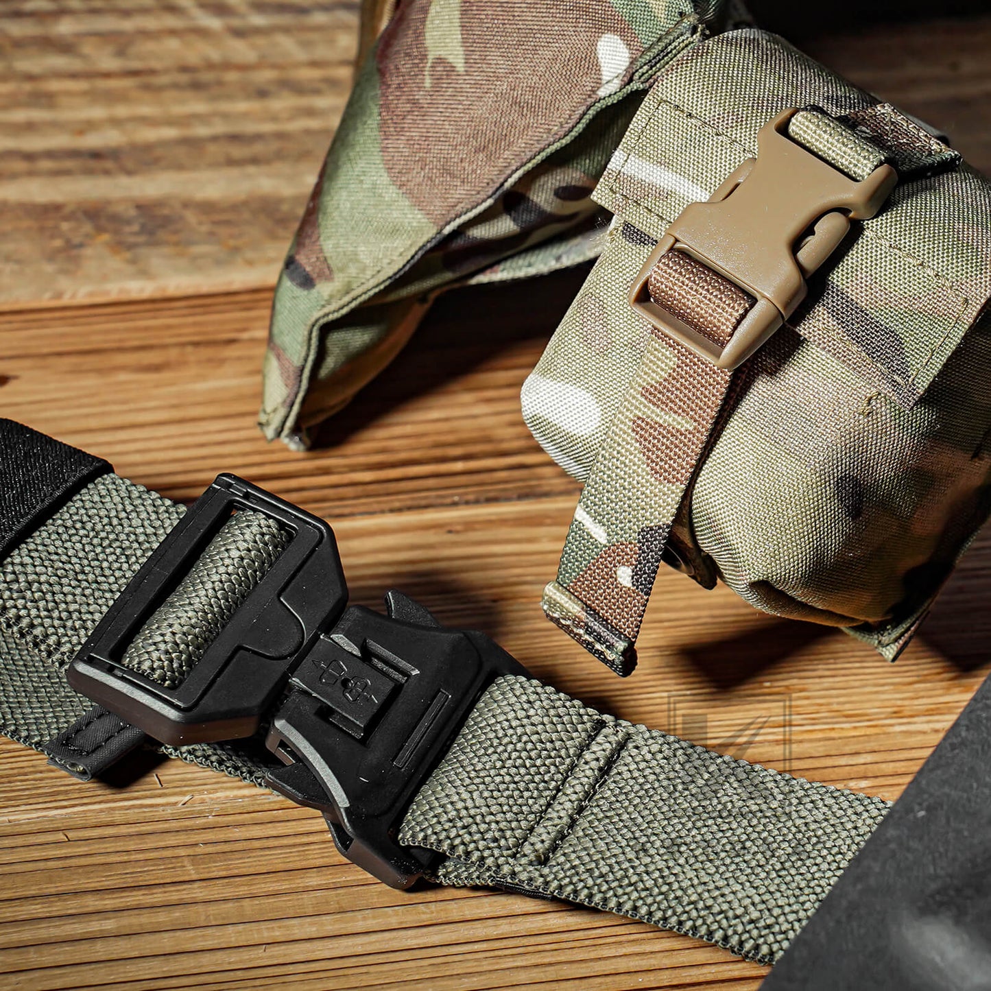 KRYDEX Tactical Leg Strap Magnet Quick Release 1.5" Elastic Thigh Strap Drop Holster