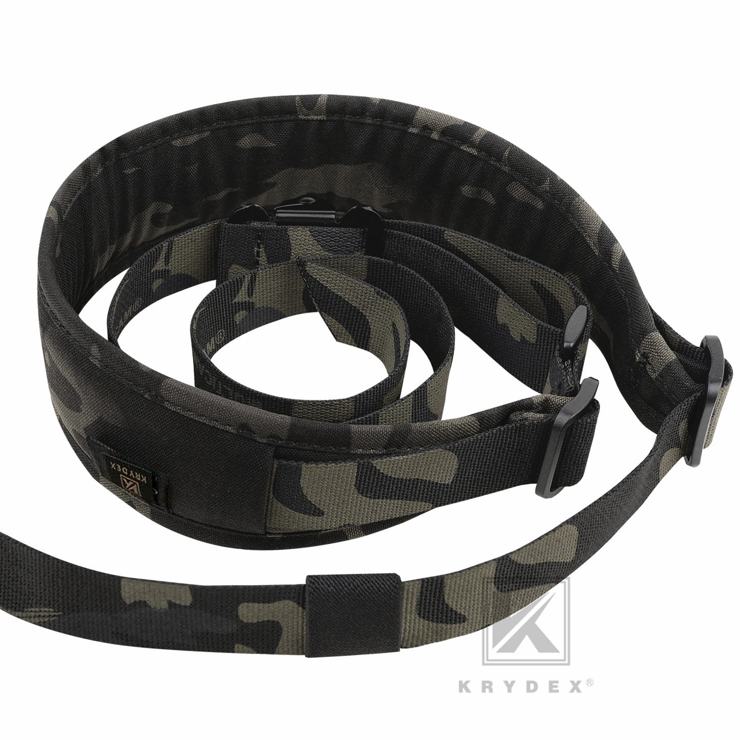 KRYDEX Modular Slingster Sling Tactical Wide Padded Pull Tab 2 Point Quick Adjustable Rifle Gun Sling