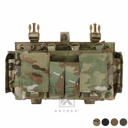 KRYDEX Tactical MF IV Placard 556 & 9mm Magazine Pouch for SCARAB Plate Carrier Vest