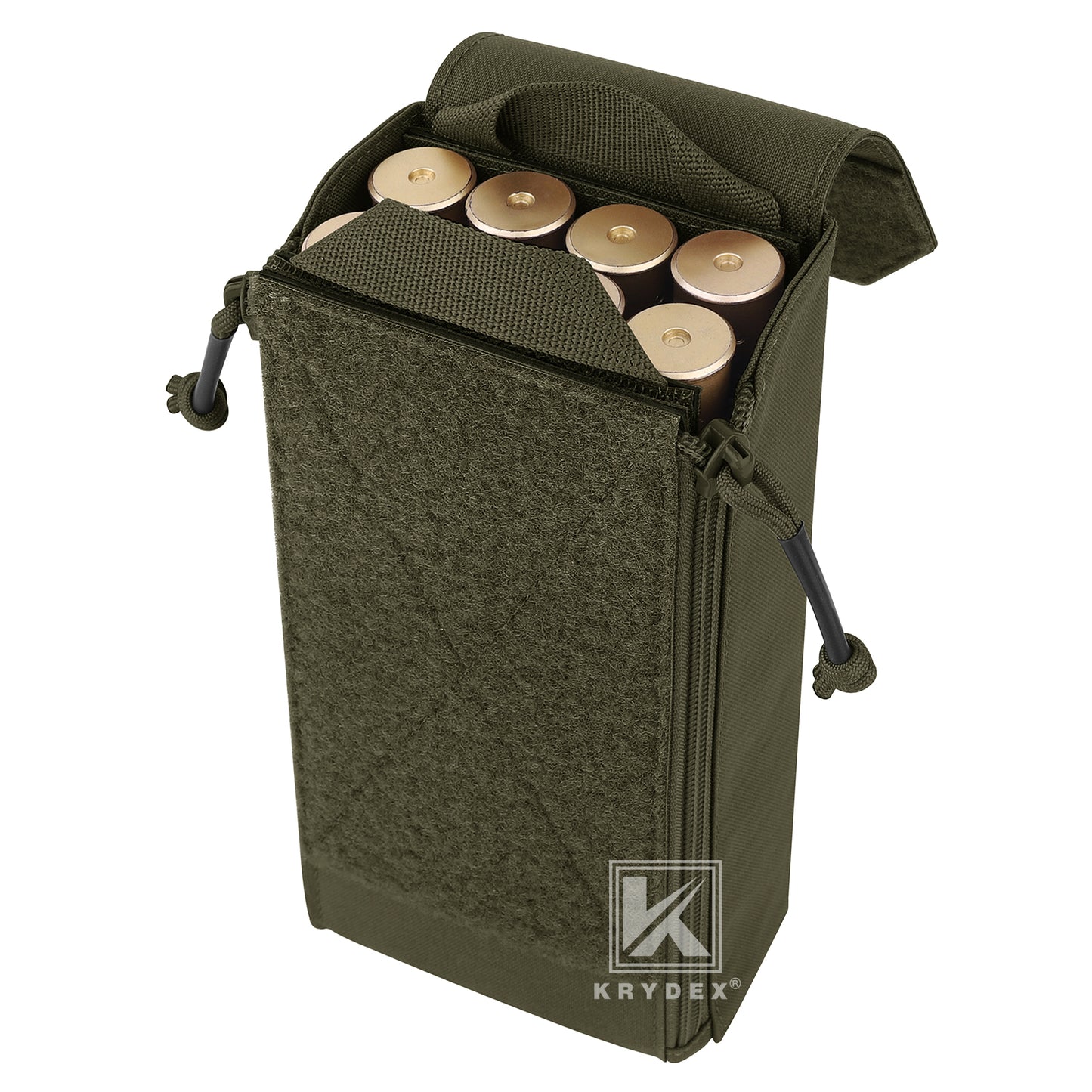 Krydex Tactical Rip Away Shot Shell Holder for 8 Guage 12 Guage Shotgun Cartridge Hunter Ammo Pouch