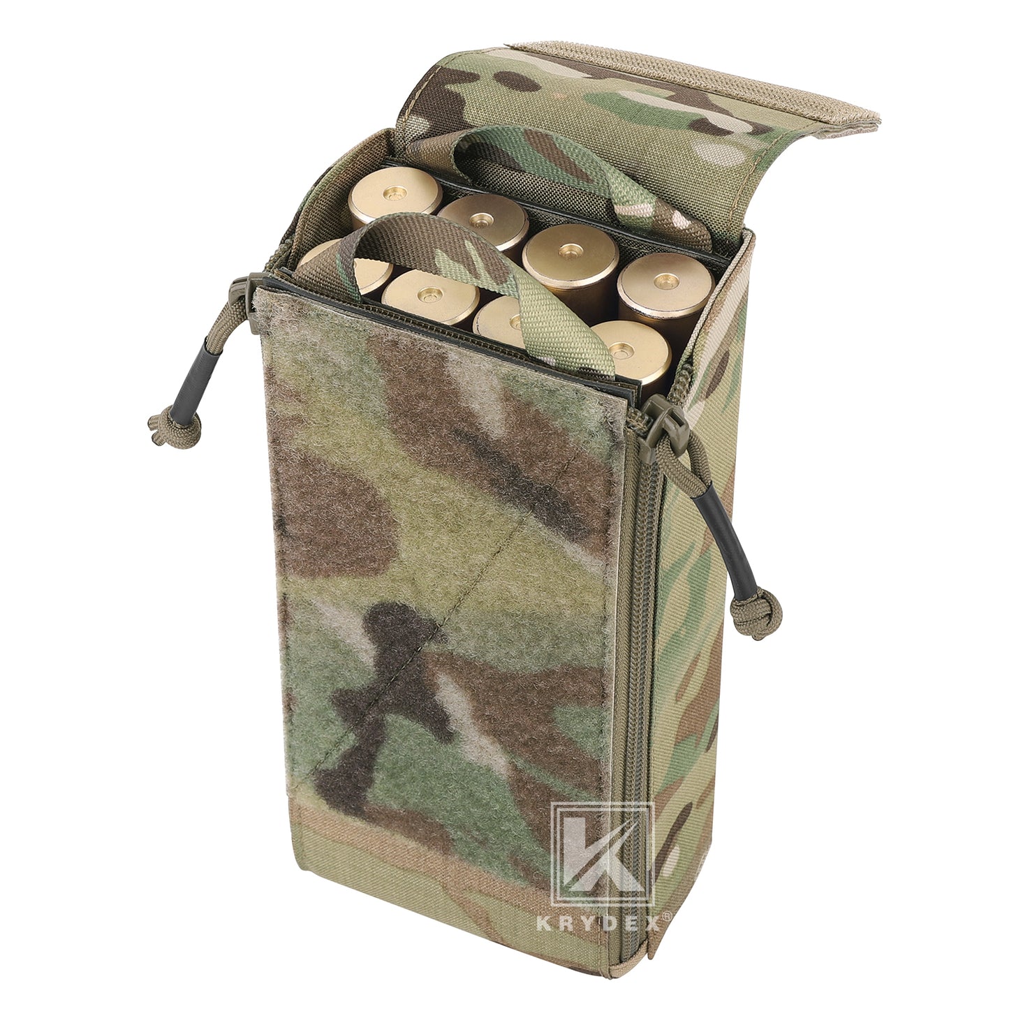Krydex Tactical Rip Away Shot Shell Holder for 8 Guage 12 Guage Shotgun Cartridge Hunter Ammo Pouch