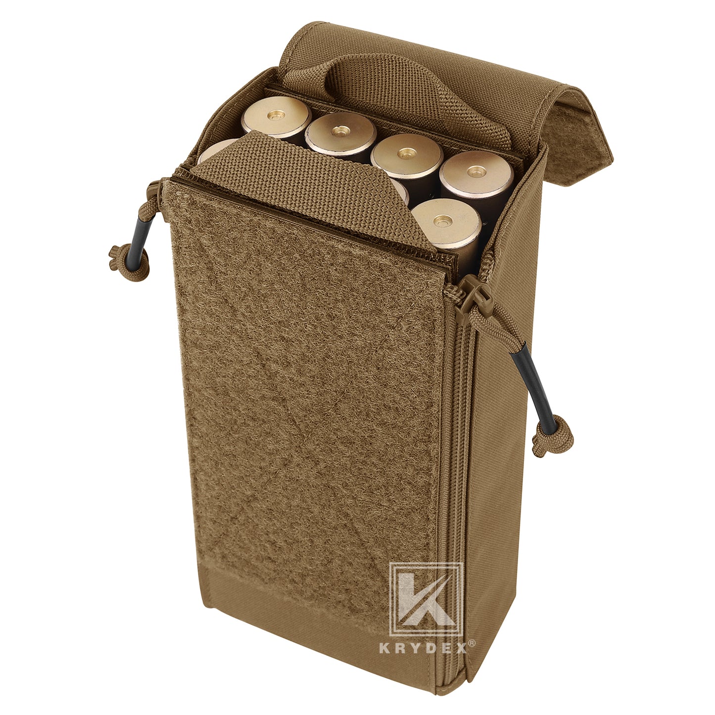 Krydex Tactical Rip Away Shot Shell Holder for 8 Guage 12 Guage Shotgun Cartridge Hunter Ammo Pouch