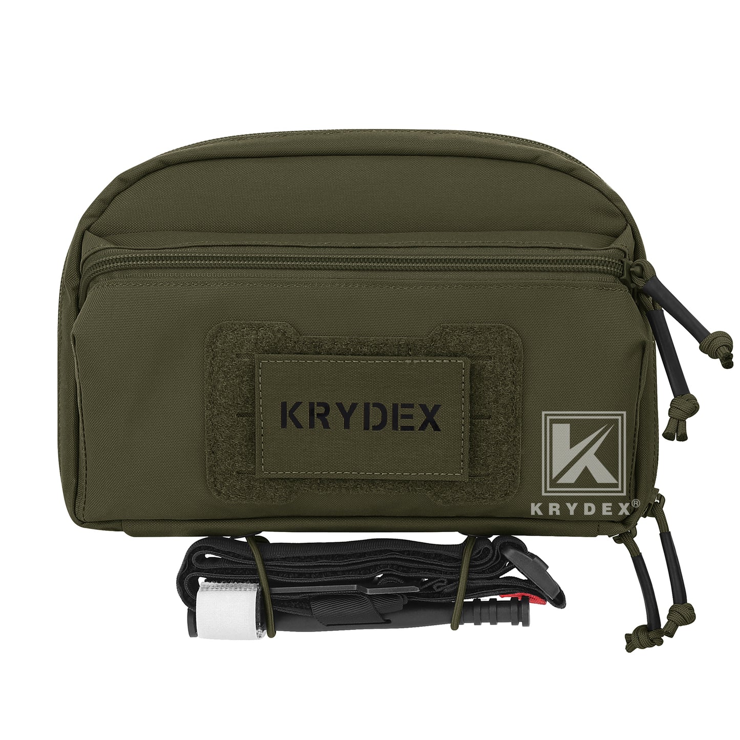 Krydex Tactical GP Pouch Modular MOLLE Utility Pouch Front Pocket for Vest and Chest Rig