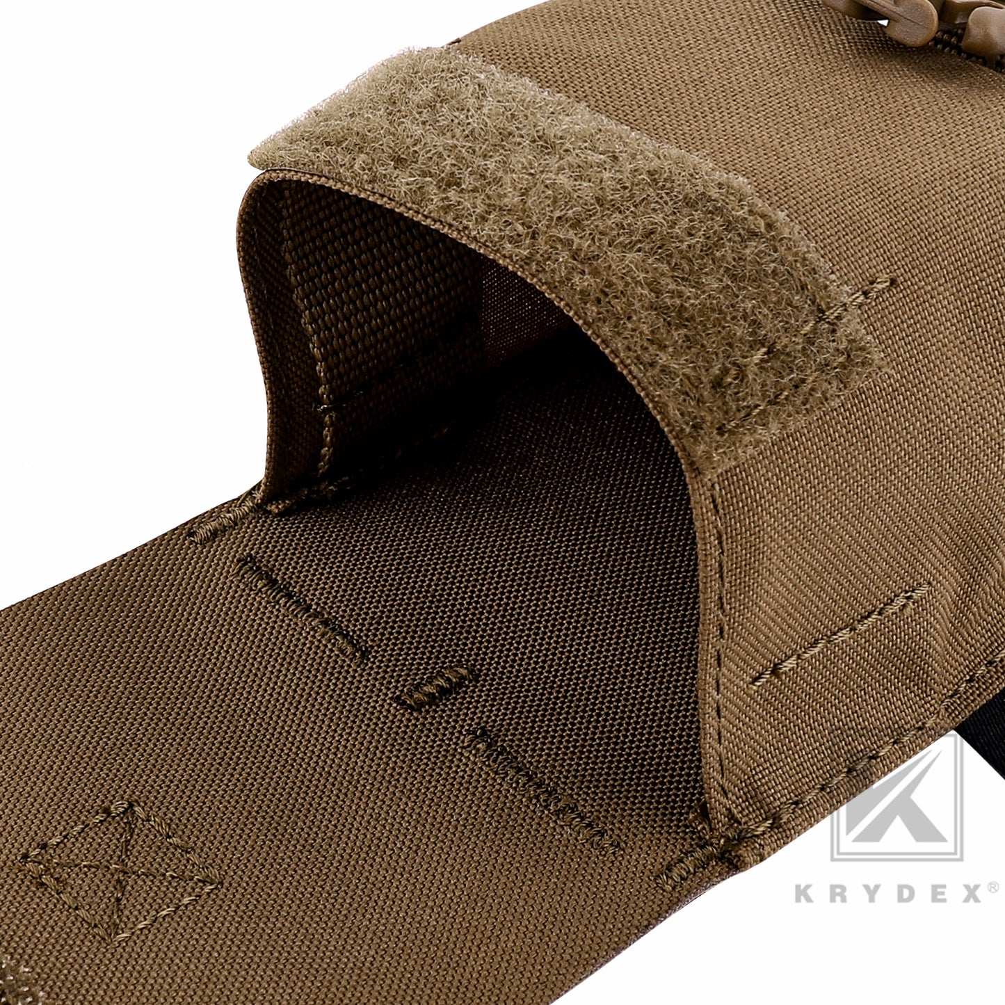KRYDEX Tactical Frag Grenade Pouch MOLLE PALS & Belt System Small Handy EDC Glove Pouch