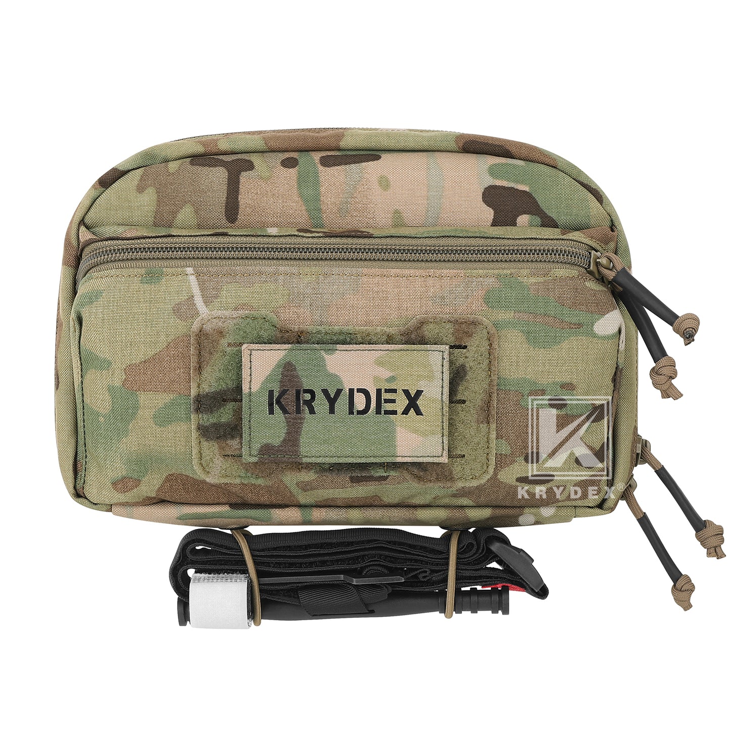 Krydex Tactical GP Pouch Modular MOLLE Utility Pouch Front Pocket for Vest and Chest Rig