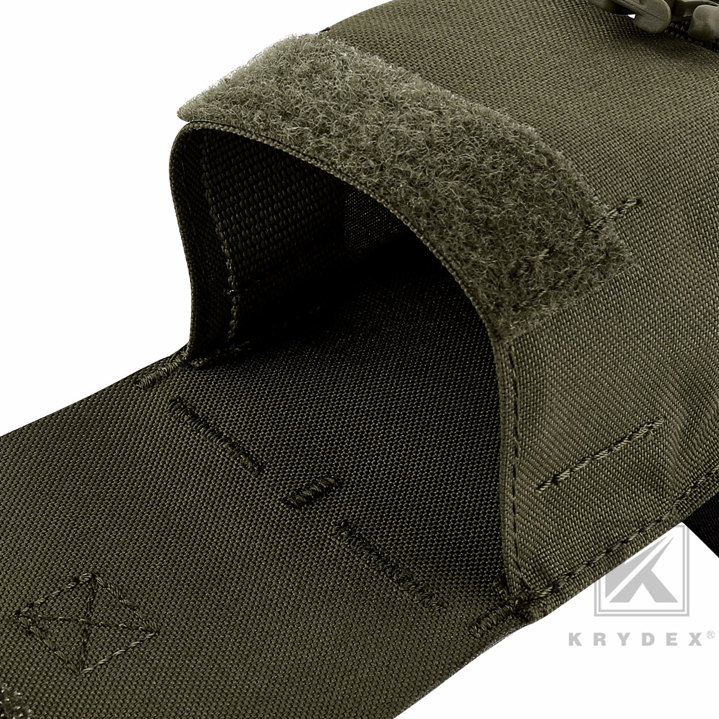 KRYDEX Tactical Frag Grenade Pouch MOLLE PALS & Belt System Small Handy EDC Glove Pouch