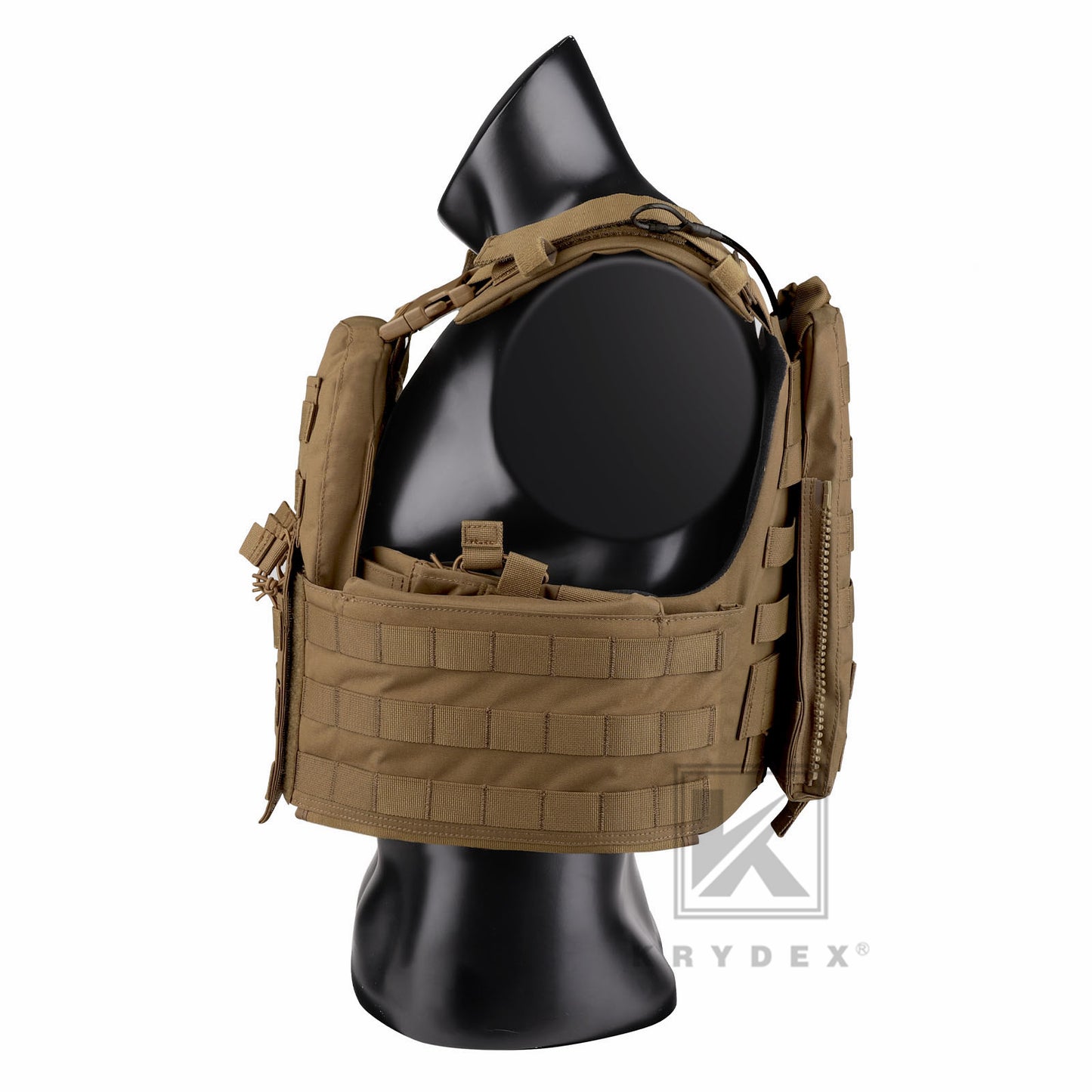 KRYDEX Tactical Plate Carrier Heavy Duty Modular MOLLE Vest