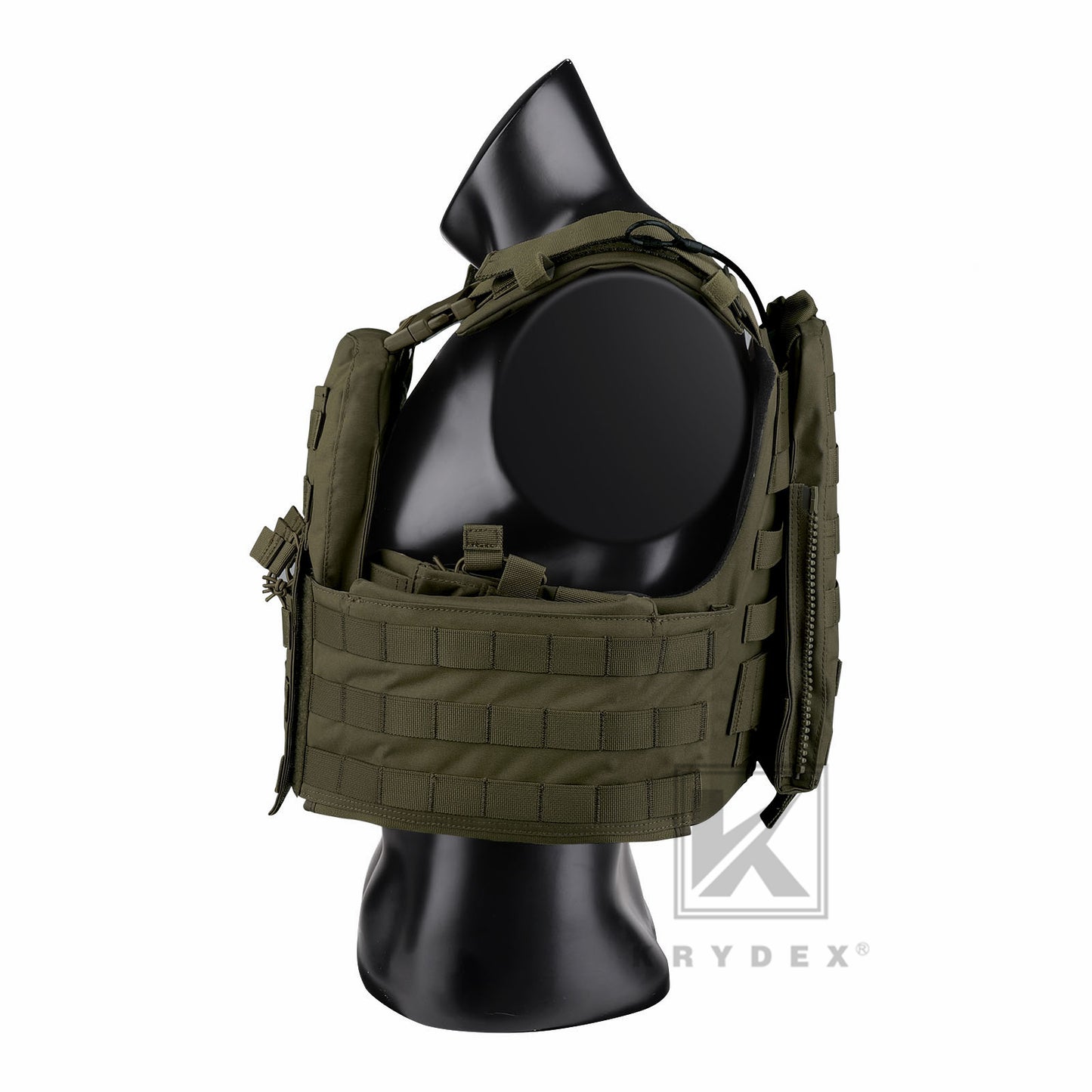 KRYDEX Tactical Plate Carrier Heavy Duty Modular MOLLE Vest