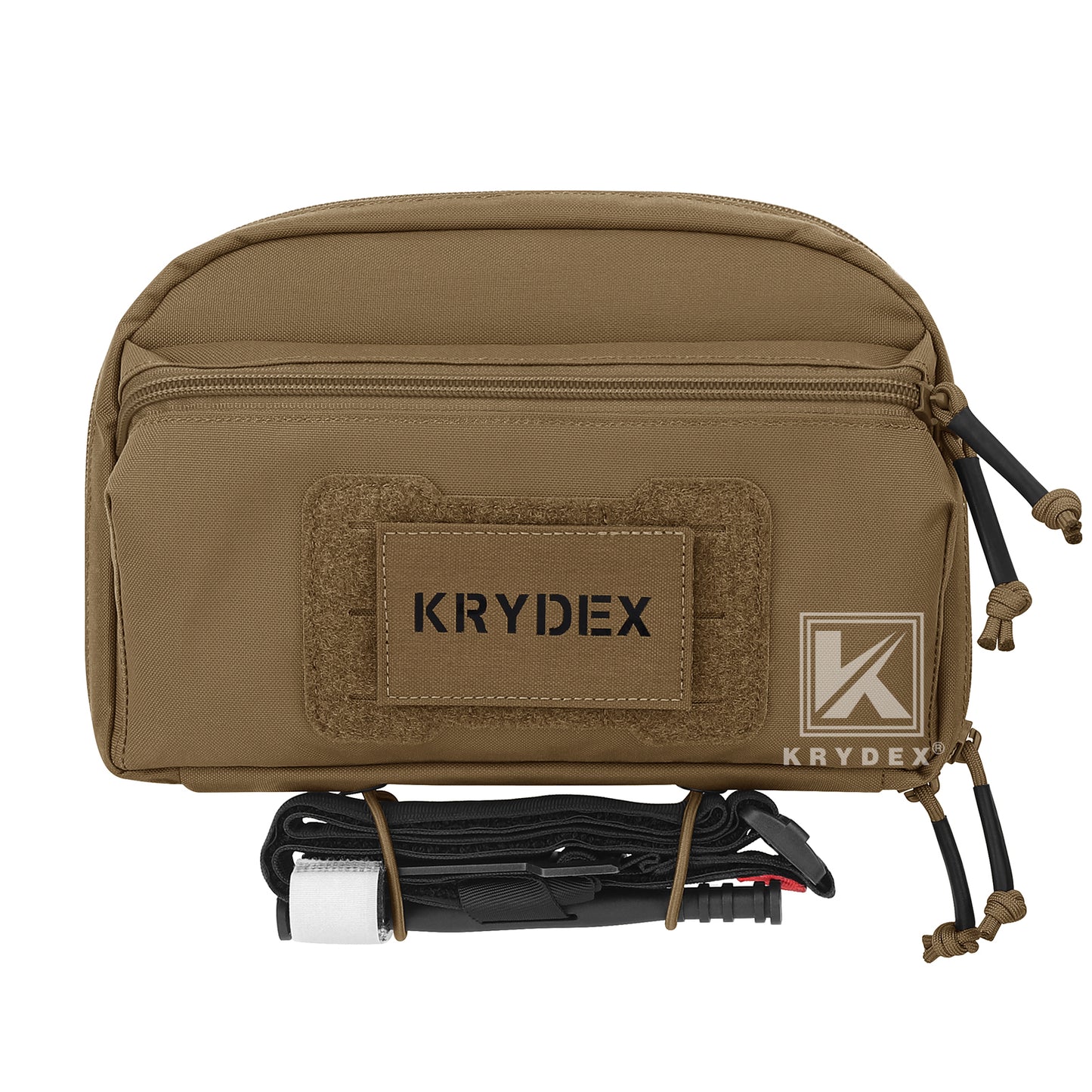 Krydex Tactical GP Pouch Modular MOLLE Utility Pouch Front Pocket for Vest and Chest Rig