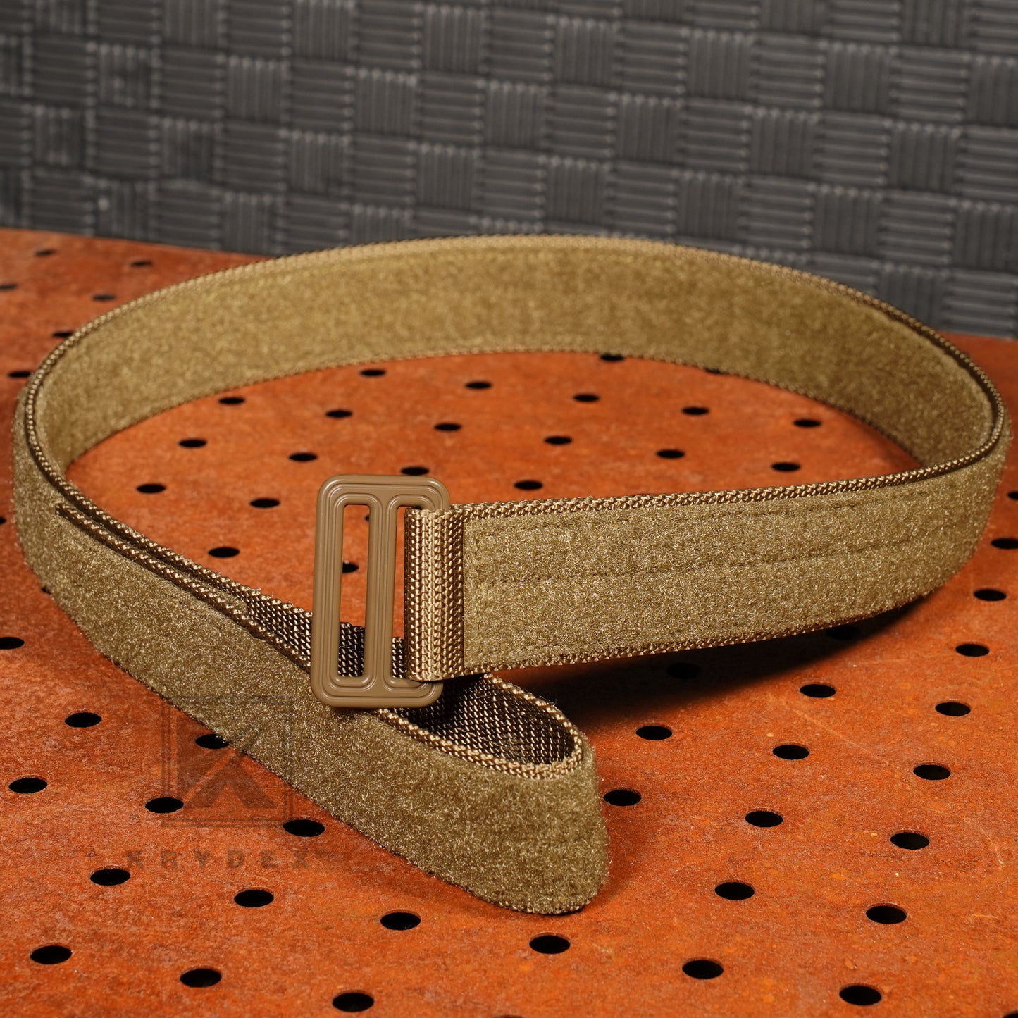 Krydex Tactical EDC Under Belt Hook & Loop Inner Belt 1.5" Duty Concealed Carry Base Belt