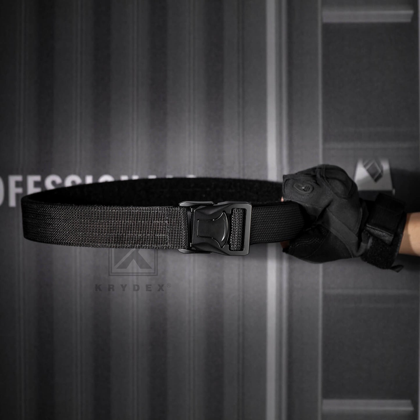 KRYDEX Quick Release 1.5" Tactical Heavy Duty Belt 2-Ply Nylon T-Buckle