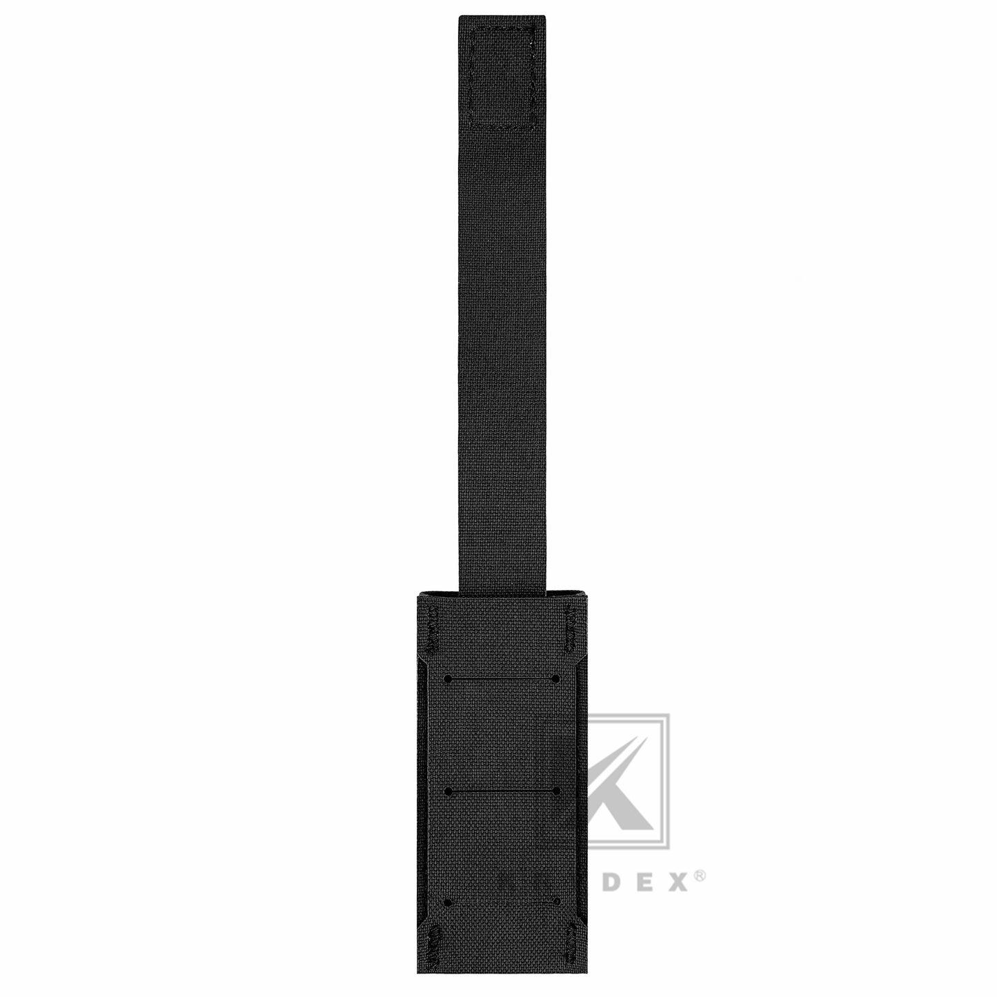 KRYDEX Tactical 9mm Single Pistol Magazine Pouch Mag Holder Duty Belt MOLLE Compatible