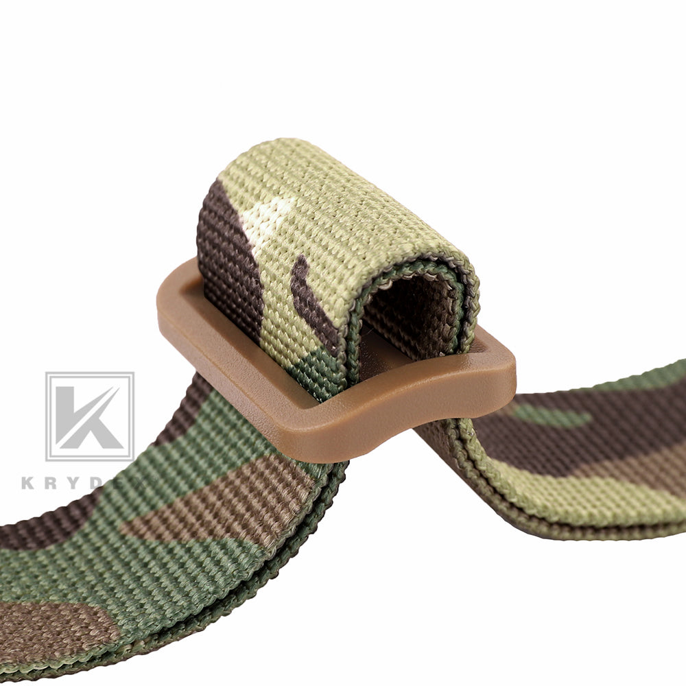 KRYDEX Tactical Rifle Single Point Sling Padded Modular Sub Gun Shoulder Strap Slingster Rapid Adjust