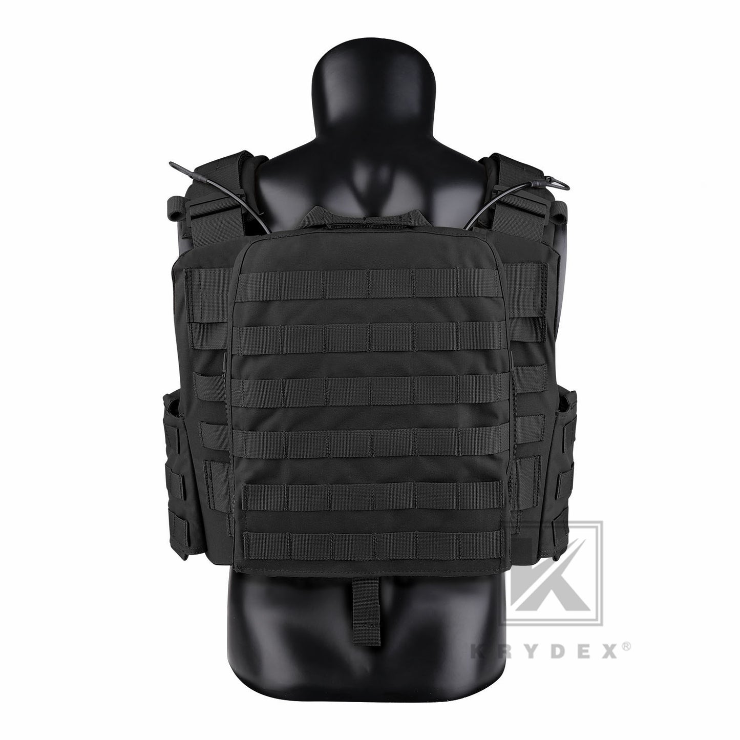 KRYDEX Tactical Plate Carrier Heavy Duty Modular MOLLE Vest