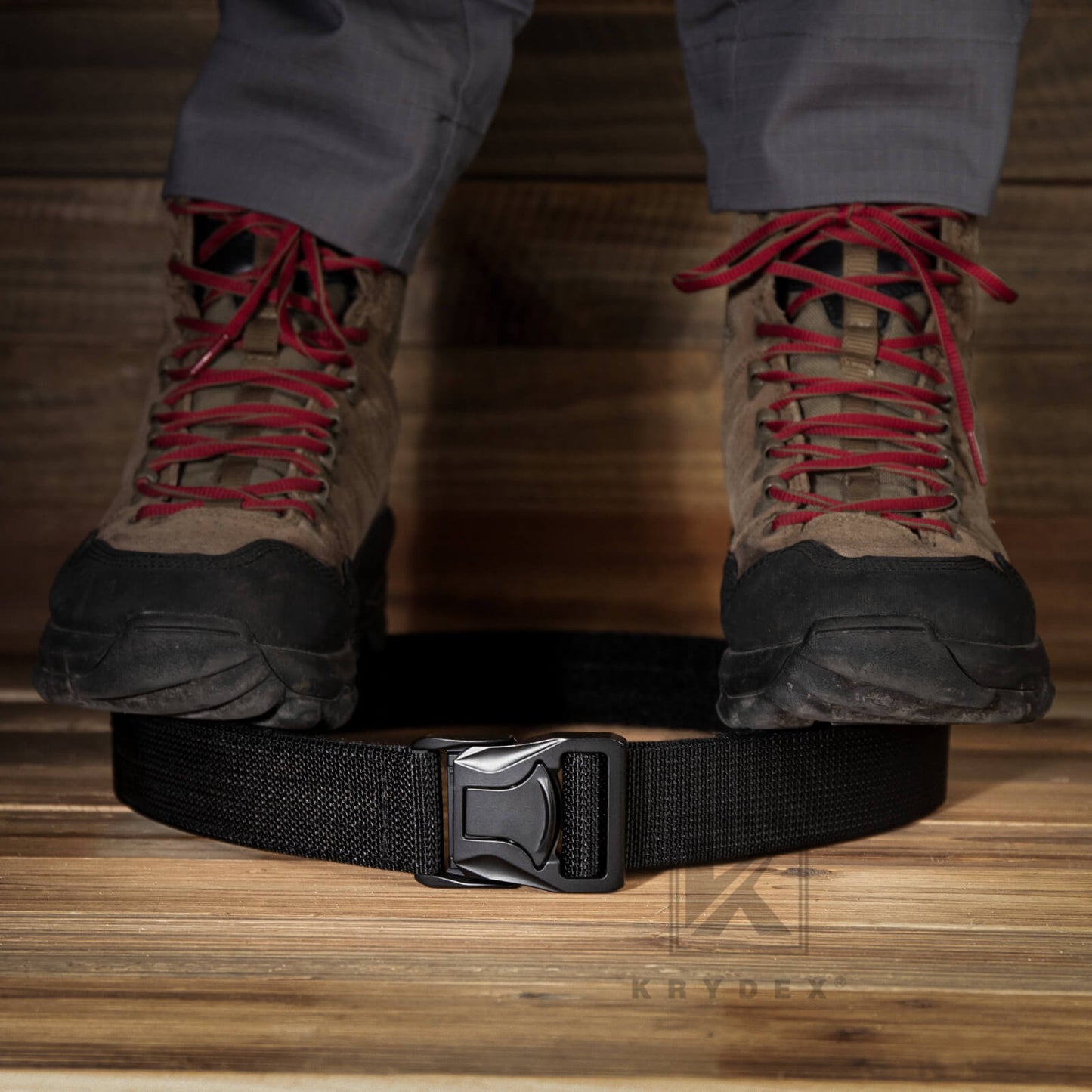 KRYDEX Quick Release 1.5" Tactical Heavy Duty Belt 2-Ply Nylon T-Buckle