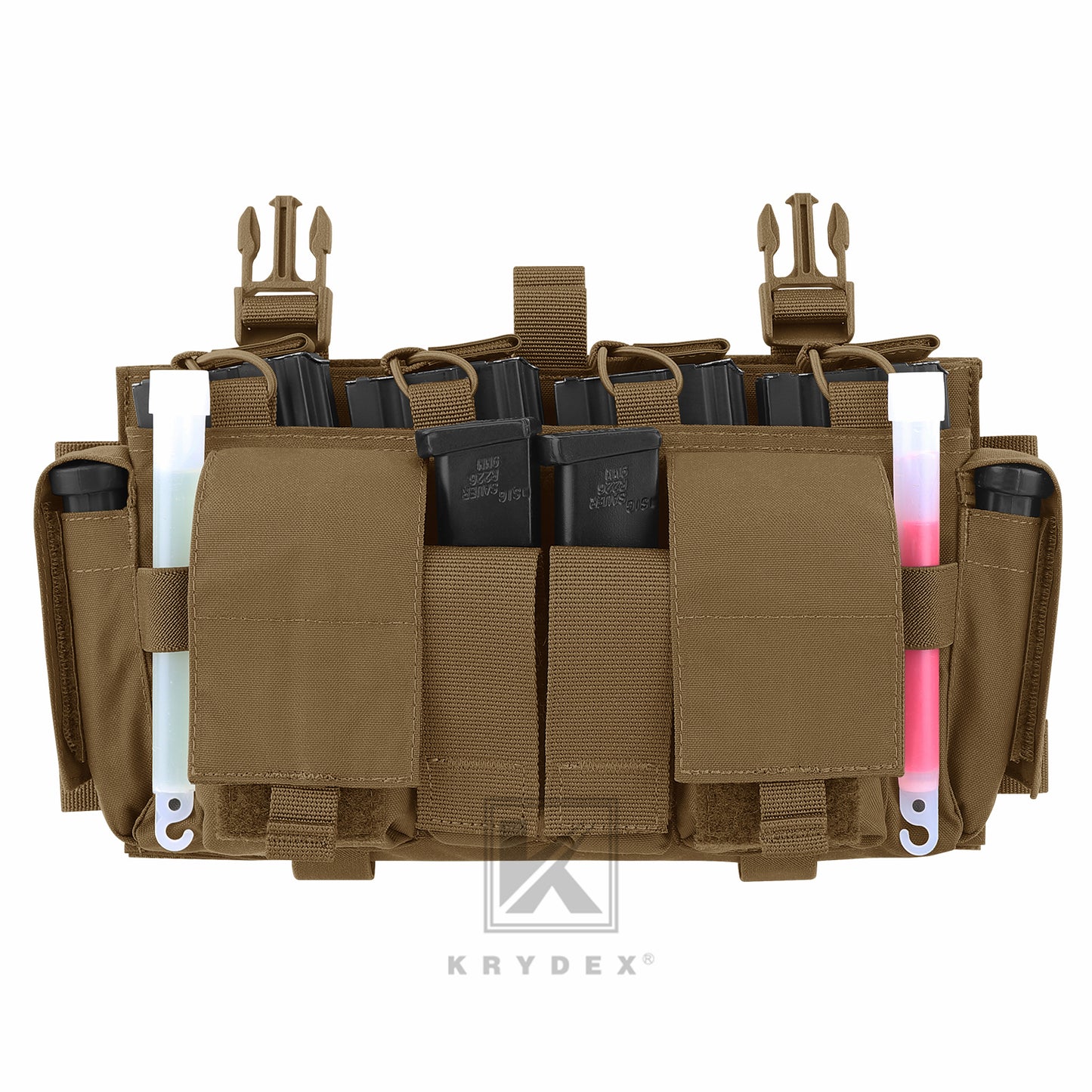KRYDEX Tactical MF IV Placard 556 & 9mm Magazine Pouch for SCARAB Plate Carrier Vest