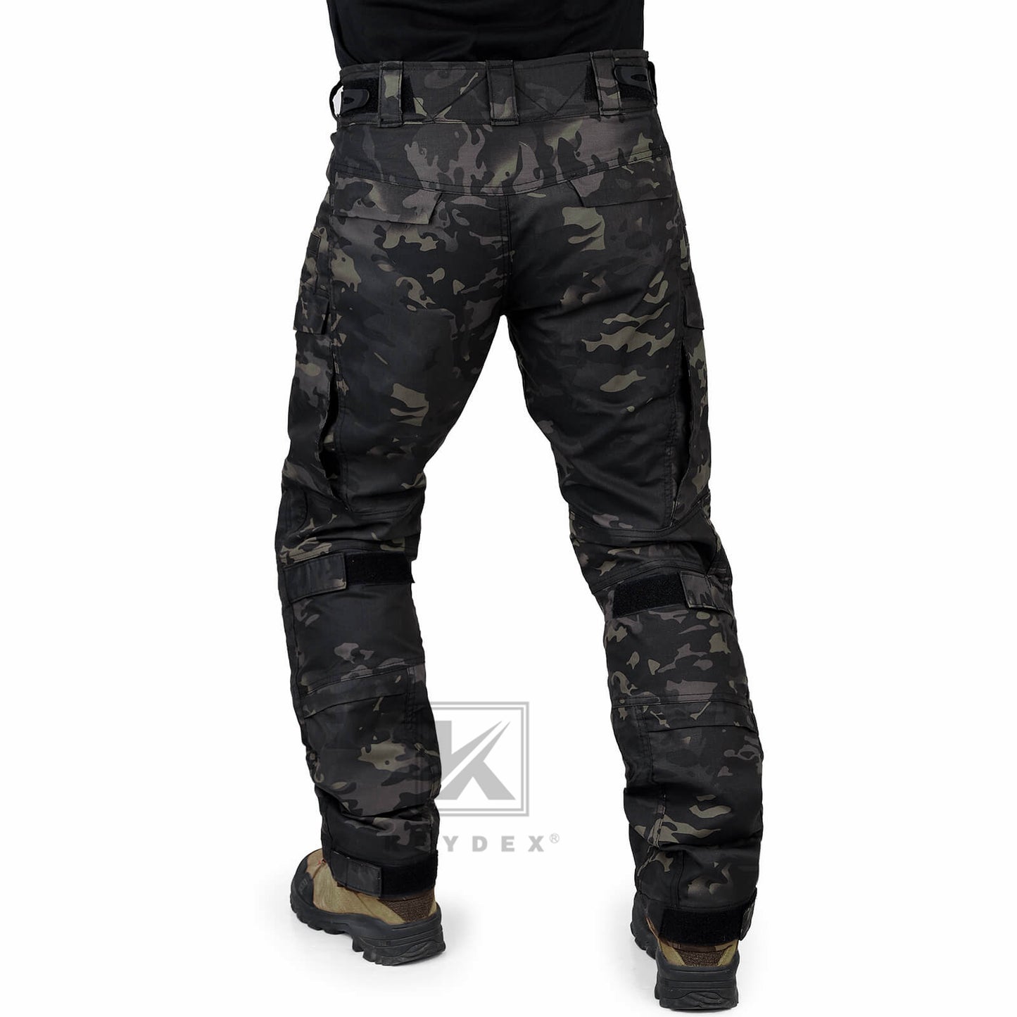 Krydex Tactical Men’s Combat Pants with Knee Pads Uniform Trousers