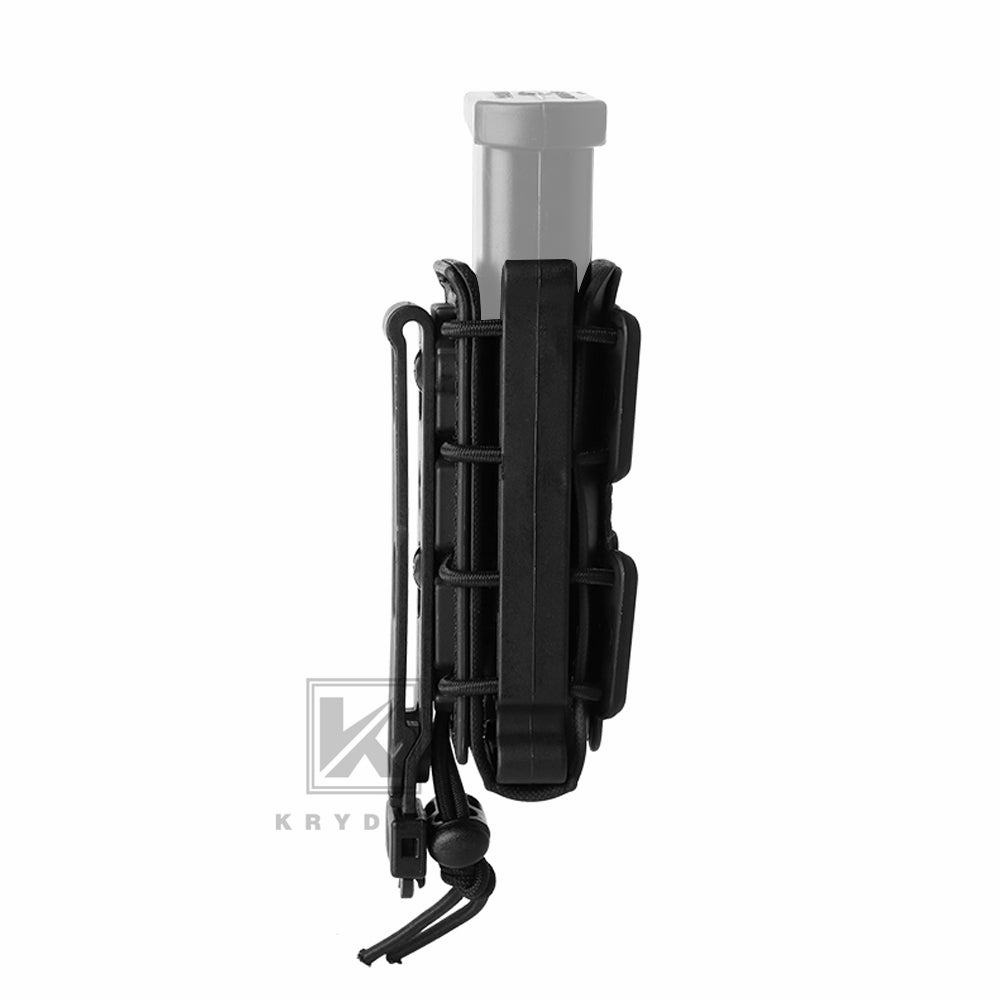 KRYDEX Soft Shell Magazine Pouch for 5.56mm 7.62mm & 9mm Pistol Mag Molle Clip