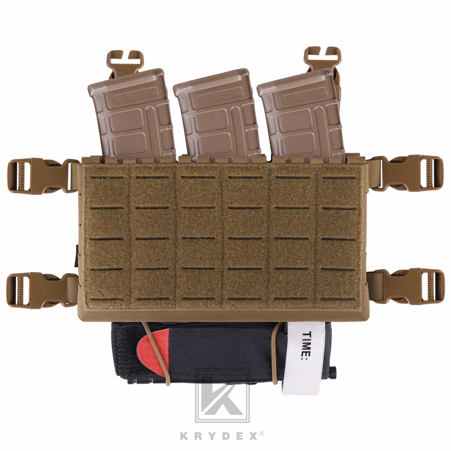 Krydex Tactical MK5 Micro Fight Chassis Laser Cut Chest Rig Lightweight Tactical Vest 5.56 MP7 Magazine Placard