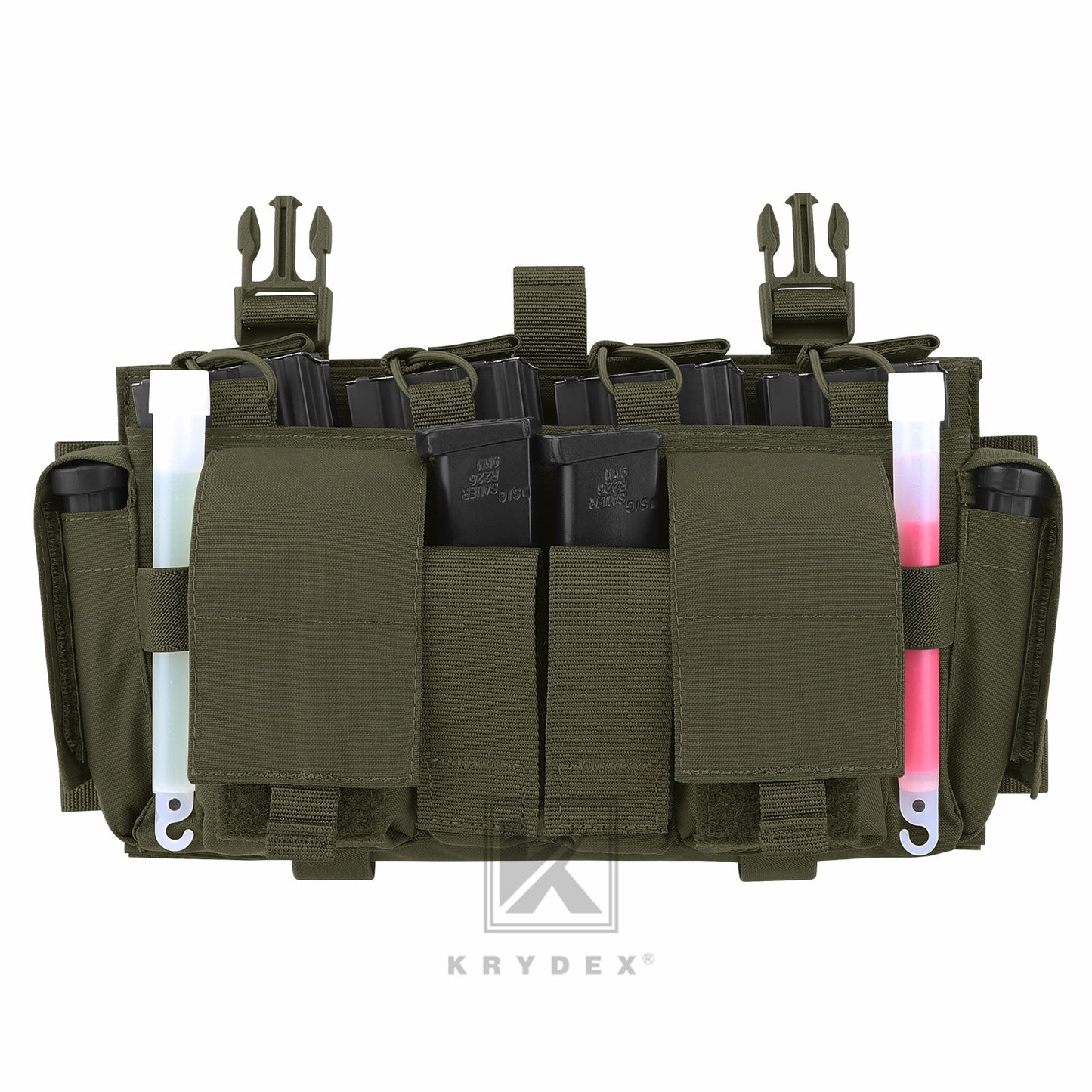 KRYDEX Tactical MF IV Placard 556 & 9mm Magazine Pouch for SCARAB Plate Carrier Vest