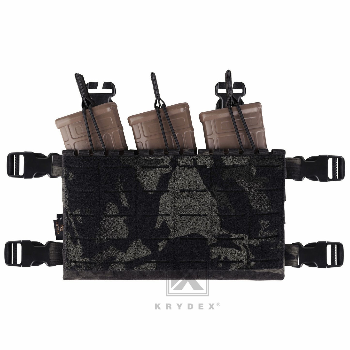 Krydex Tactical MK5 Micro Fight Chassis Laser Cut Chest Rig Lightweight Tactical Vest 5.56 MP7 Magazine Placard